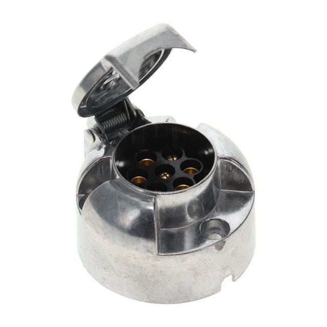 7-PIN 12V ALUMINIUM SOCKET N-TYPE