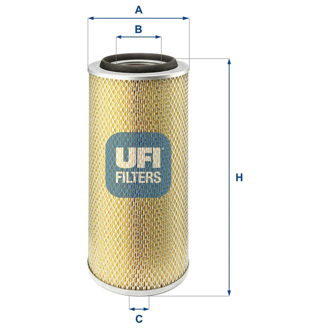 UFI AIR FILTER 27 804 00 photo 2