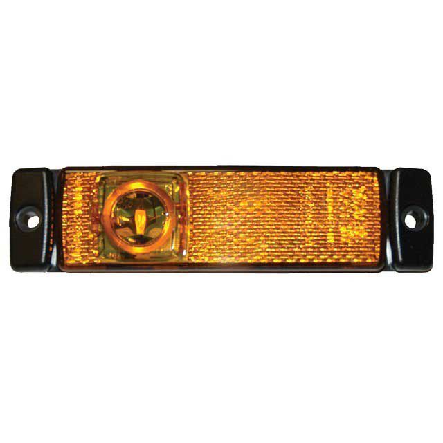 HELLA Amber Marker Lamp with 1.5m open end Flylead