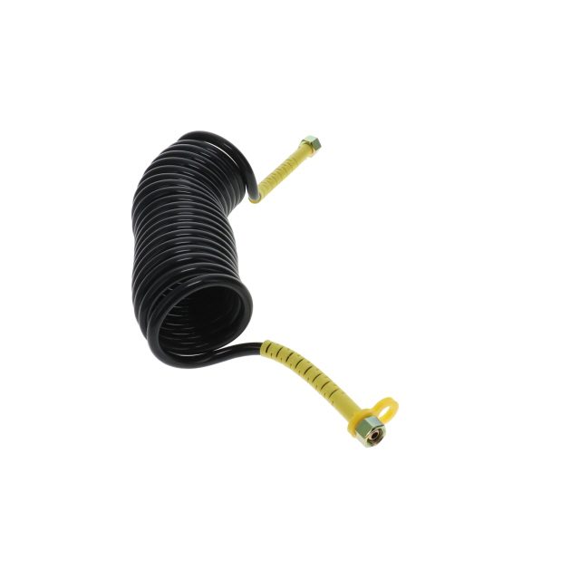 TUV Air Coil - 4m - Black with Yellow Tails - 2xM18F photo 4