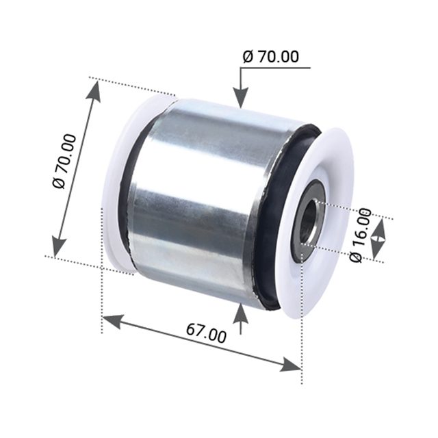 CABIN MOUNT BUSH TO SUIT IVECO S WAY