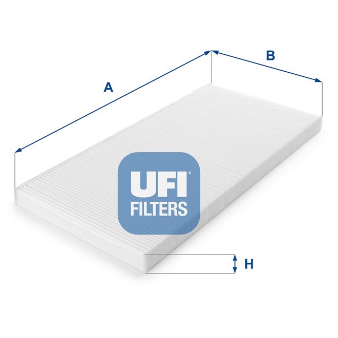 UFI CABIN FILTER 53 078 00 photo 2