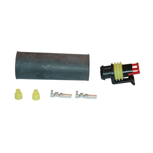 SUPERSEAL 2 PIN MALE PLUG KIT PKT 5 (KLTF0528)