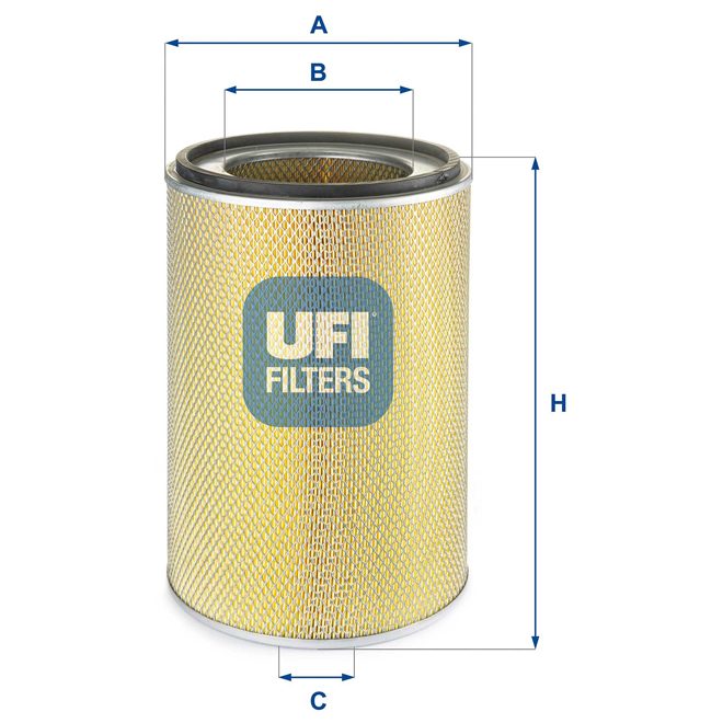 UFI AIR FILTER 27 893 00 photo 2