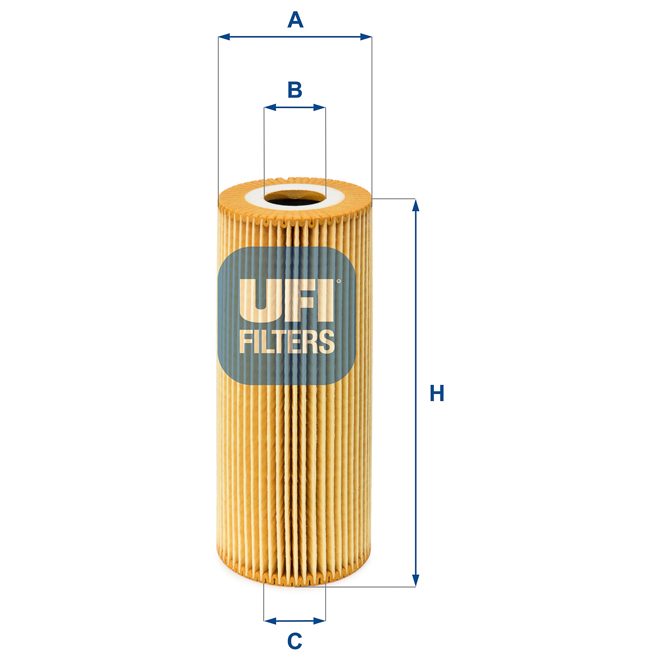 UFI OIL FILTER 25 011 00 photo 2