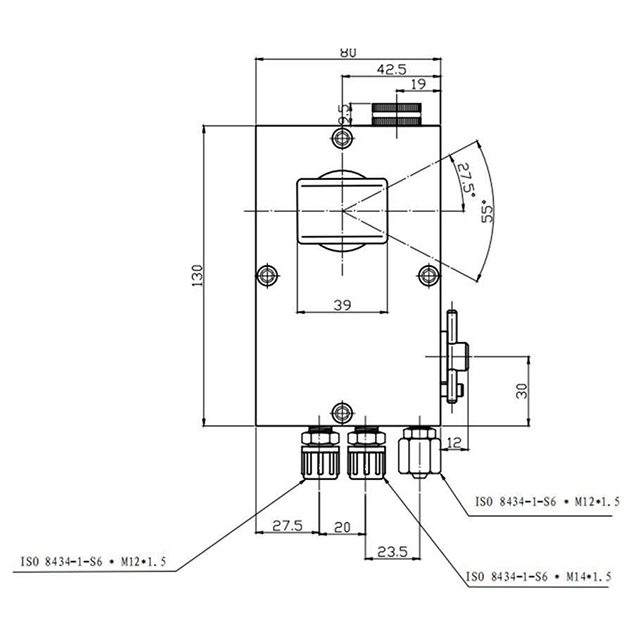 Cab Tilt Pump c/w M14-M12 Adaptor photo 3