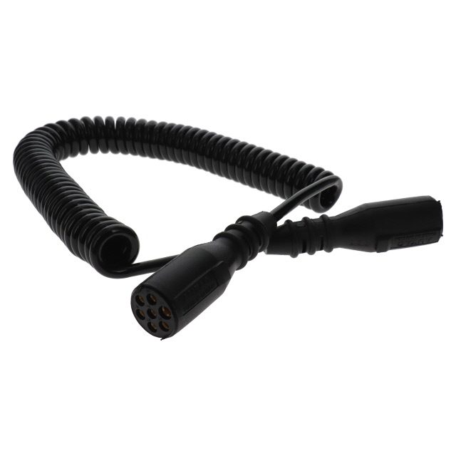 7 CORE HPU BLACK CV COIL 4.5M EXT 2x24N MOULDED PLUGS