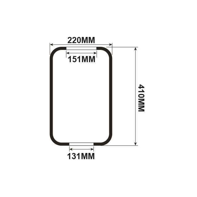 AIR SPRING DIAPHRAGM ONLY