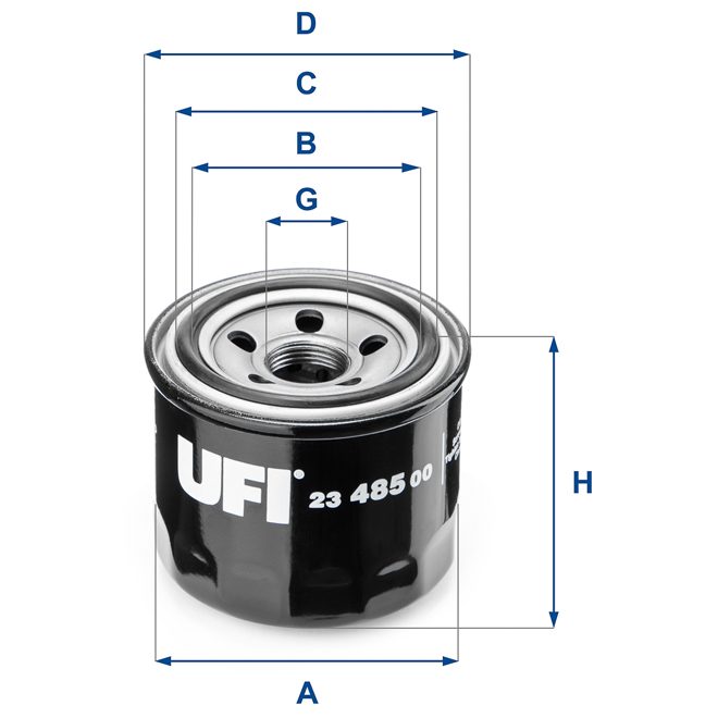 UFI OIL SPIN ON FILTER photo 2