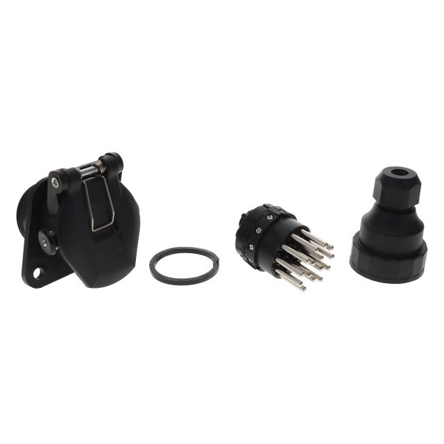 15 PIN 24V SOCKET (SCREW TERMS) BAYONET REAR SECTION photo 4