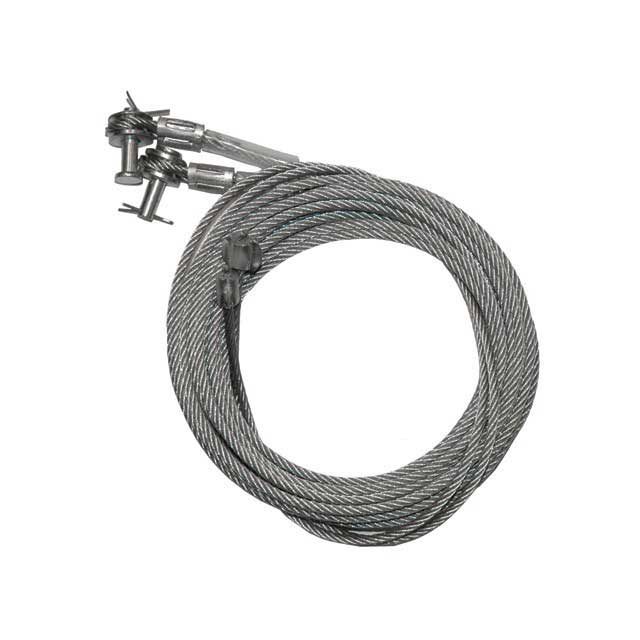 CABLES PAIR 130IN STAINLESS
