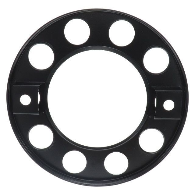 BLACK COATED STEEL WHEEL TRIM 22.5IN (571MM) HOLLOW TYPE photo 2