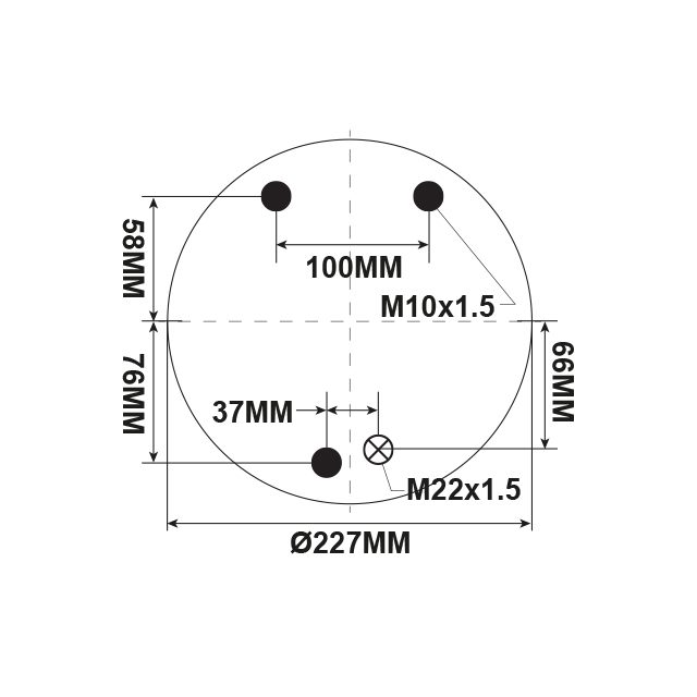 AIR SPRING ASSEMBLY (TBA) M22 DAF photo 2