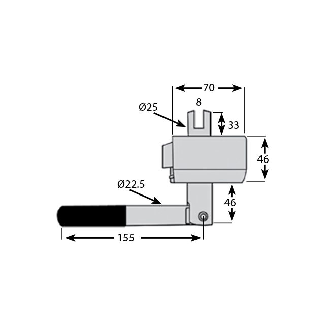 CURTAIN TENSIONER HEAVY DUTY RH  O/S/R - N/S/F photo 2