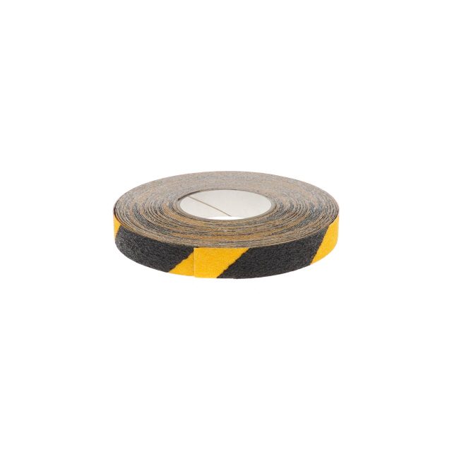 25mm Yellow and Black Abrasive Tape 18m