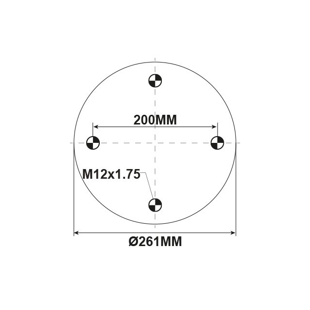 AIR SPRING ASSEMBLY (ASK007) PLASTIC PISTON GRANNING photo 3