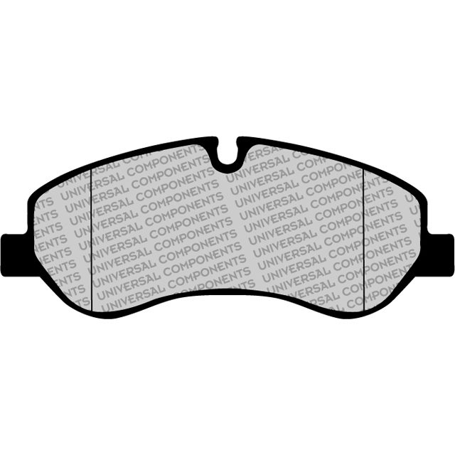 Brake Pad Set - WVA 25602 - Suits Ford Transit Front
