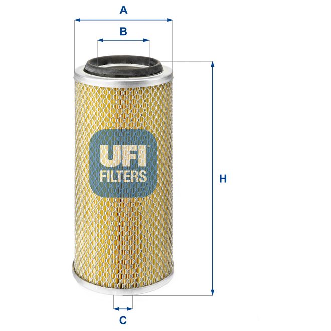 UFI AIR FILTER 27 881 00 photo 2