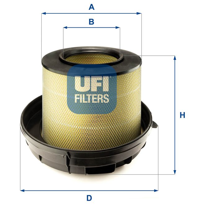 UFI AIR FILTER 27 639 00 photo 2