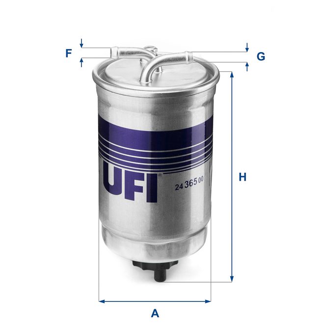 UFI FUEL FILTER 24 365 00 photo 2