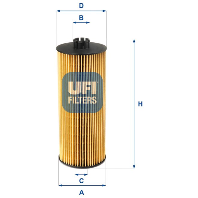 UFI OIL FILTER 25 005 00 photo 2