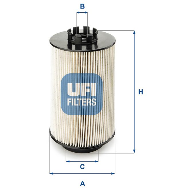 UFI FUEL FILTER 26 011 00 photo 2