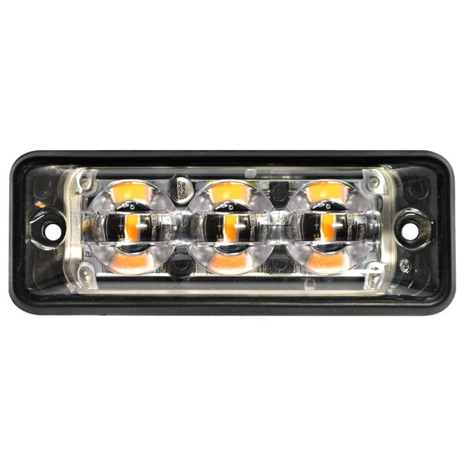 Super-Slim Warning Lamp - 3-LED