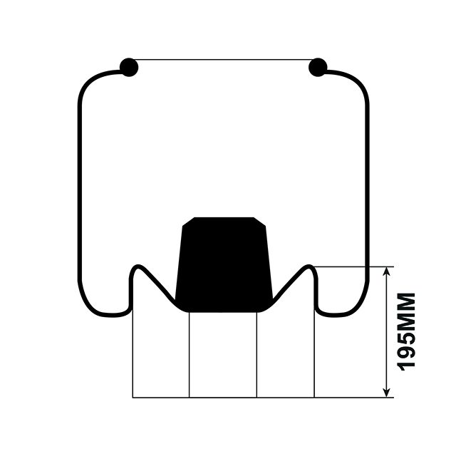 AIR SPRING ASSEMBLY (ASK058) MERCEDES ACTROS