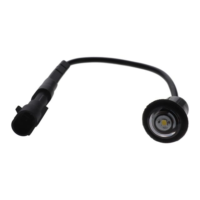 Rubbolite clear LED marker lamp with Superseal Female Connector
