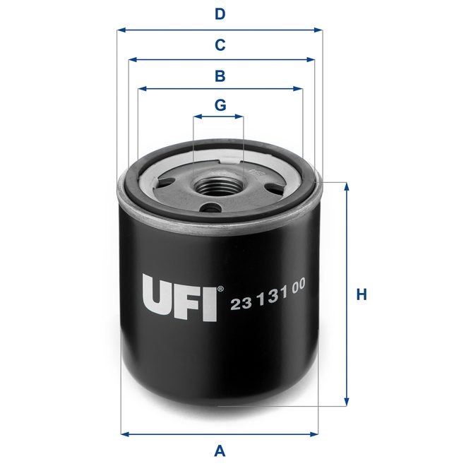 UFI FUEL FILTER 23 131 00 photo 2