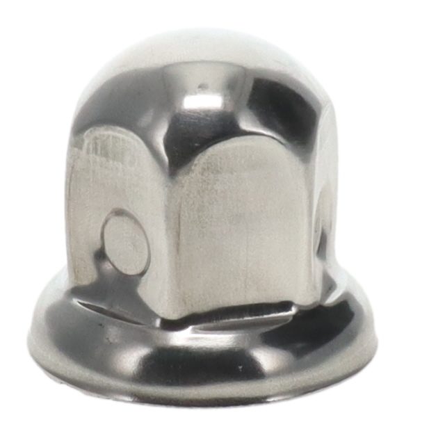 32MM WHEEL NUT COVER STAINLESS STEEL  - H 44mm photo 2