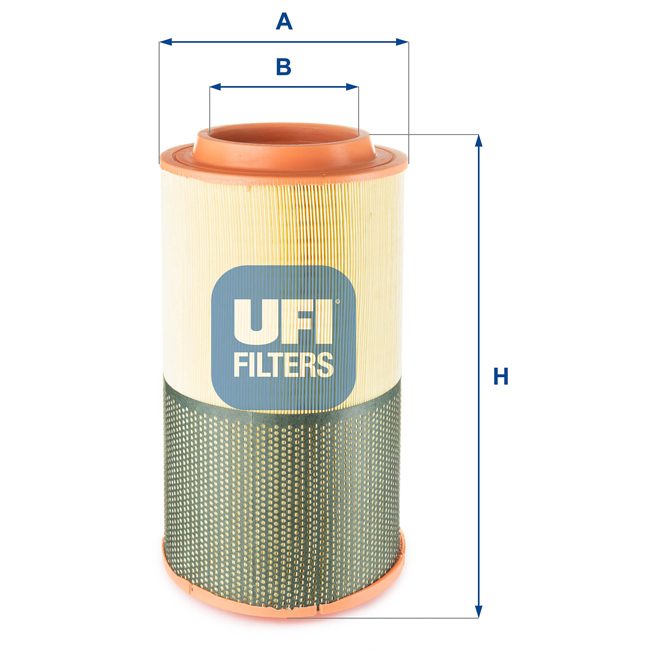 UFI AIR FILTER 27 A29 00 photo 2