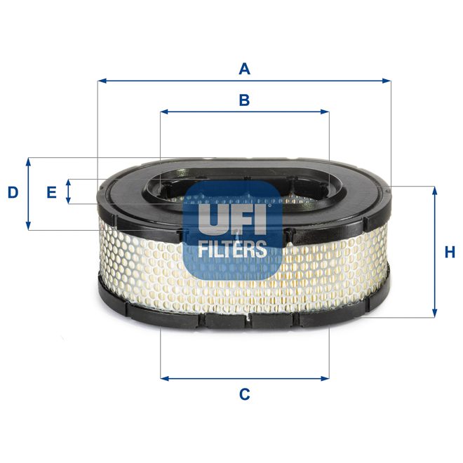 UFI AIR FILTER 27 427 00 photo 2
