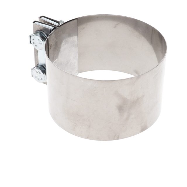 STANDARD FLAT CLAMP S/S FLEX OD 4 1/2" PIPE OD 4 1/2" photo 3
