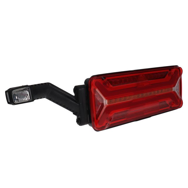 Aspoeck Ecoled II LH Rear Lamp 7 Pin Amp  + 4 X 2 Pin S/Seal With LED Stalk & Side Marker Control Gear