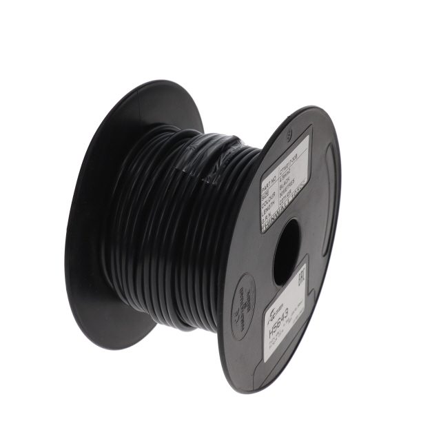 THIN WALL 3.0mm (44/0.30mm) BLACK Single Core 50M