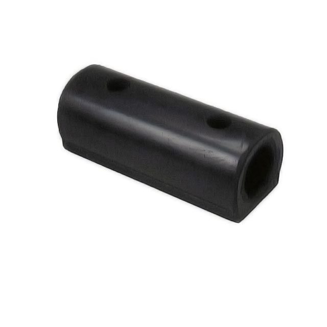 BUFFER 203X83X83MM D-TYPE (120MM HOLE CENTRES)