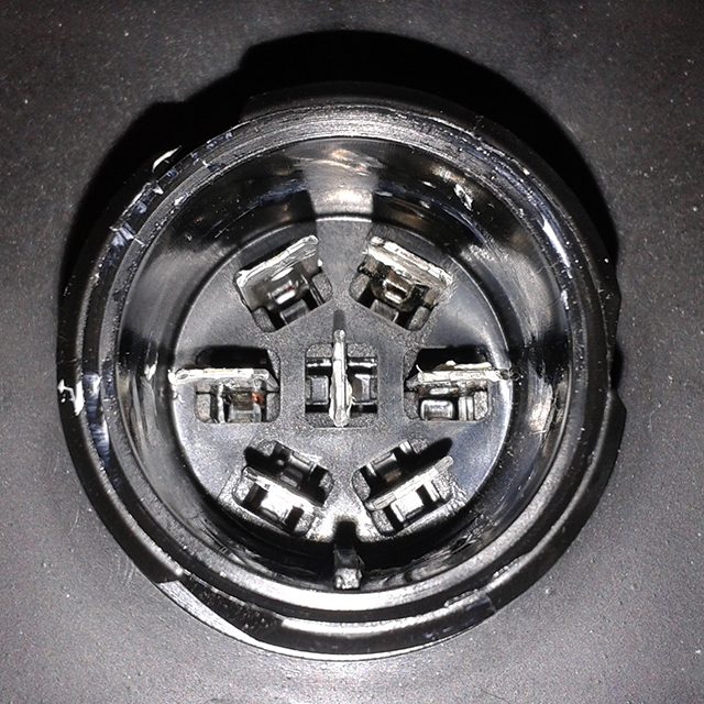 Aspoeck Europoint III RH Rear Lamp 7 Pin Ass2 + 4 x 2 Pin Ass2 With LED Stalk photo 2