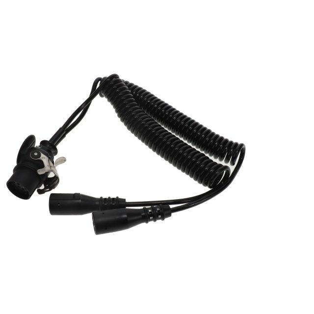 Adaptor coil 15/7/7pin 3.5M with plastic plugs 24V 12 pin active photo 2