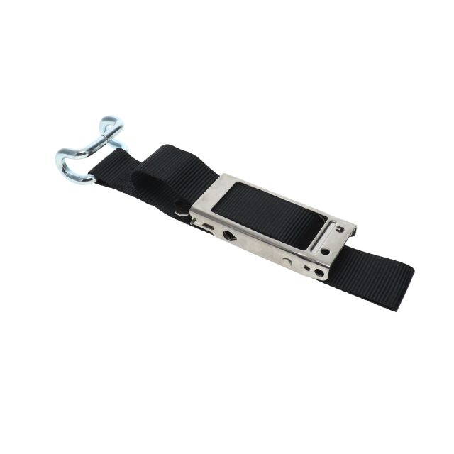 Locking Curtain Buckle with Closed Rave Black photo 3