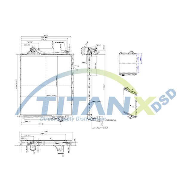 TITANX INTERCOOLER VOLVO