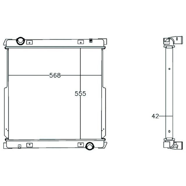 IVECO RADIATOR - Valeo design