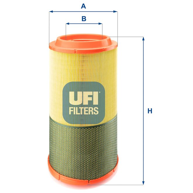 UFI AIR FILTER 27 A23 00 photo 2