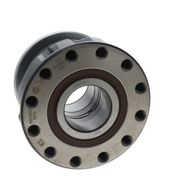 HUB C/W BEARINGS FRONT AXLE C/W EXCITER RING