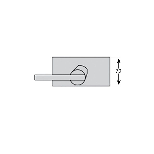 CURTAIN TENSIONER HANDLE UNIVERSAL photo 3