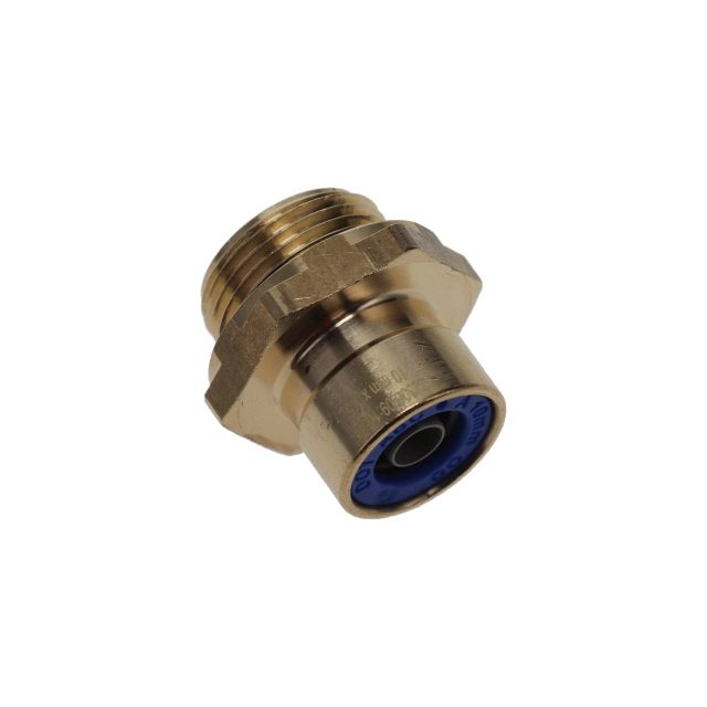 Male Stud - M22 - 10x1.5 Tube - Raufoss photo 2