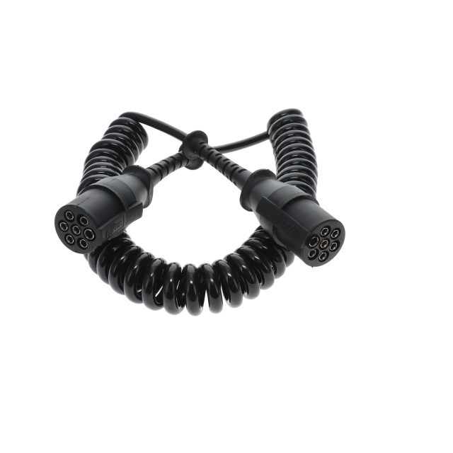 ECOFLEX Electrical Coil 3.5m Black 24v with Metal plugs