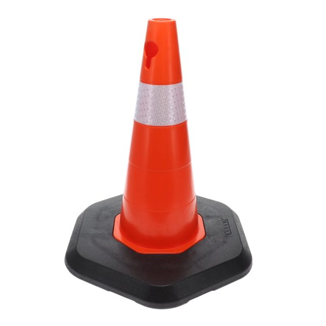 500MM ECOLIGHT TRAFFIC CONE - SINGLE BAND - HEAVY BASE photo 4