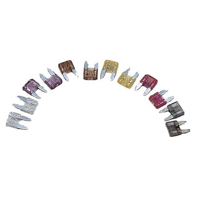 PKT10 MINI BLADE FUSE BLUE 15Amp