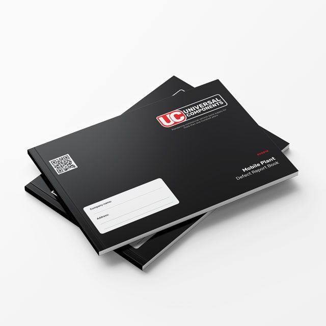 Mobile Plant Defect Report Book 50 pages
